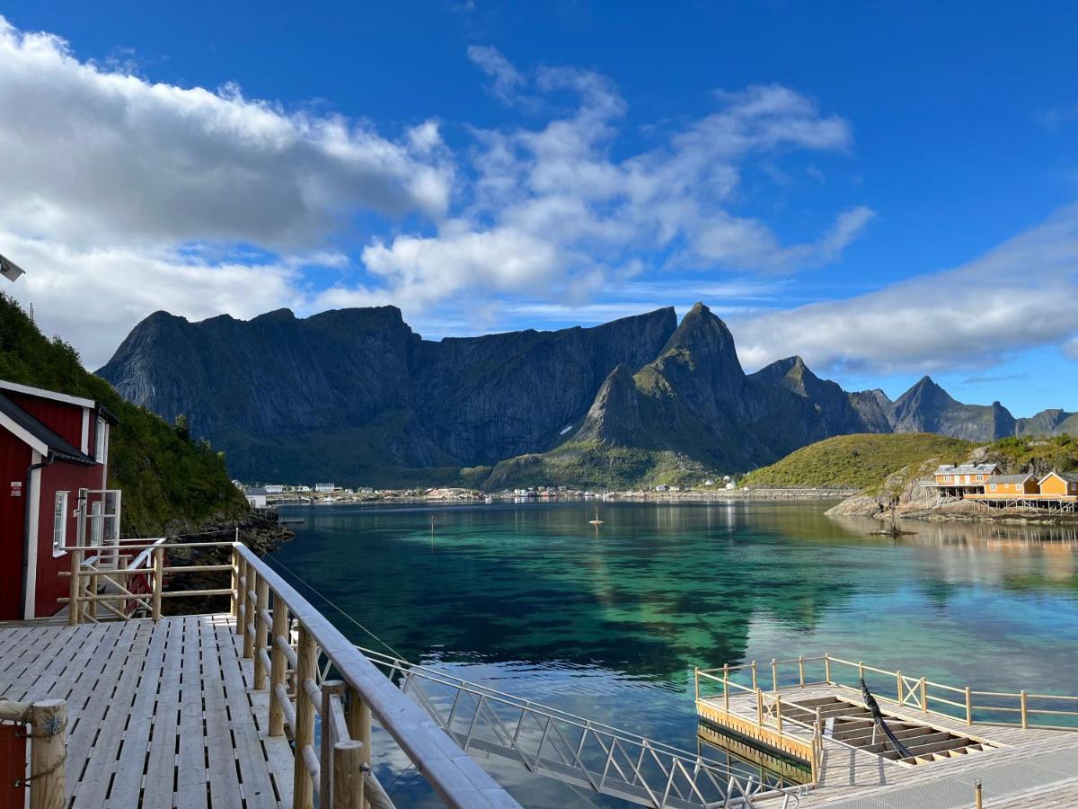Lofoten Suite Apartments - Rostad Retro Rorbuer Reine Exterior foto