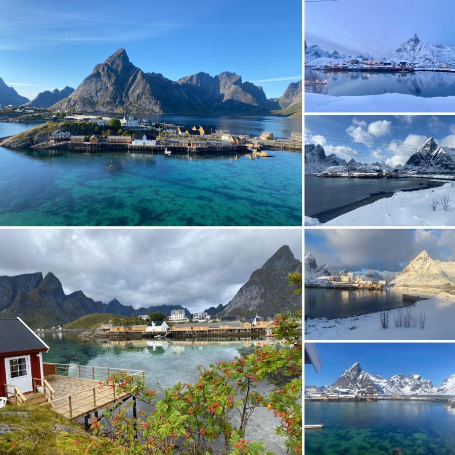 Lofoten Suite Apartments - Rostad Retro Rorbuer Reine Exterior foto